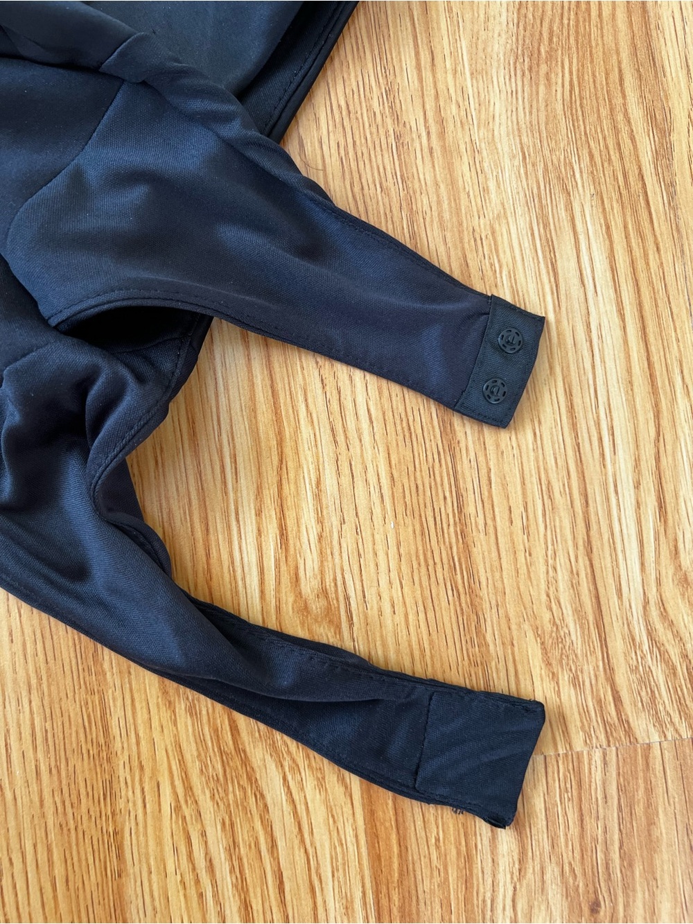 ZARA Black Satin Corset Strapless Bodysuit Size XS - Picture 3 of 4